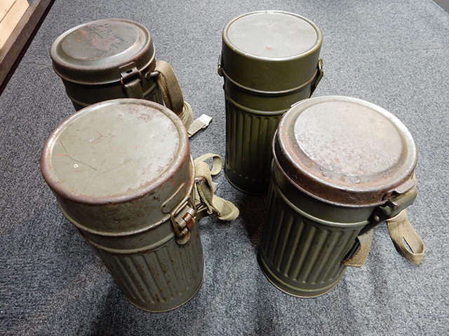 ドイツ軍M30ガスマスクご紹介・・・収納缶編 | Chicago Blog