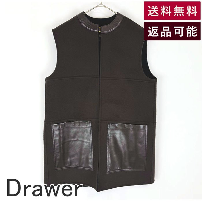楽天市場】Drawerドゥロワー（素材（生地・毛糸）ウール）（ベスト