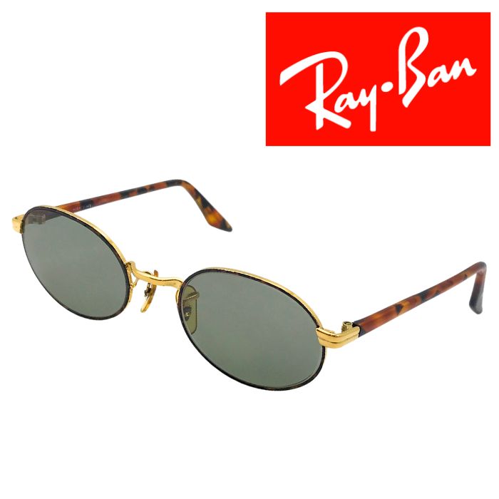 楽天市場】レイバン 中古 サングラス（カラーゴールド）の通販