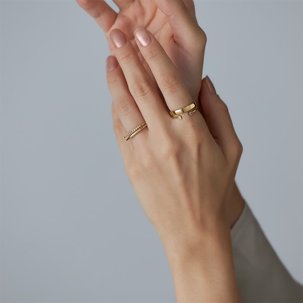 K10イエローゴールド リング | 112446143006 | 【公式】4℃ジュエリー