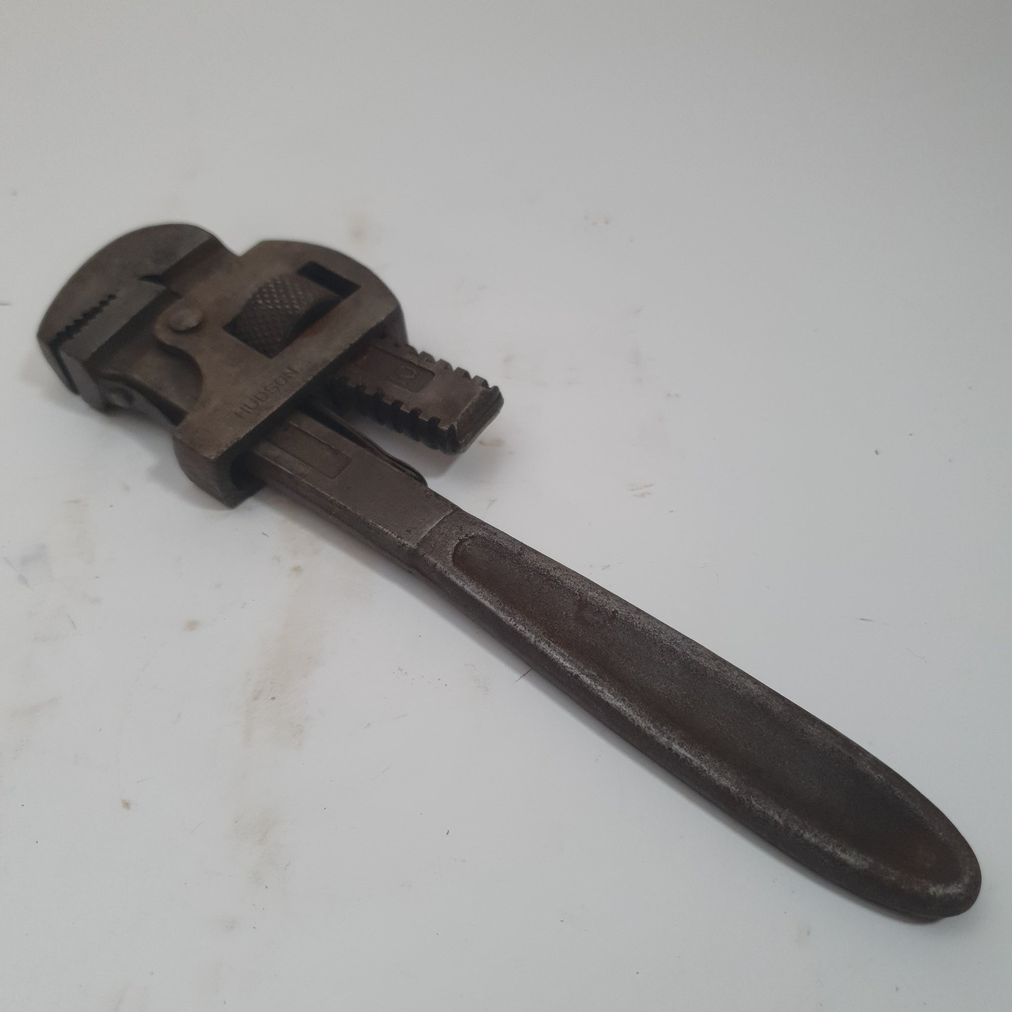 Vintage Hudson No 10 Stilson Adjustable Pipe Wrench 43822 – The