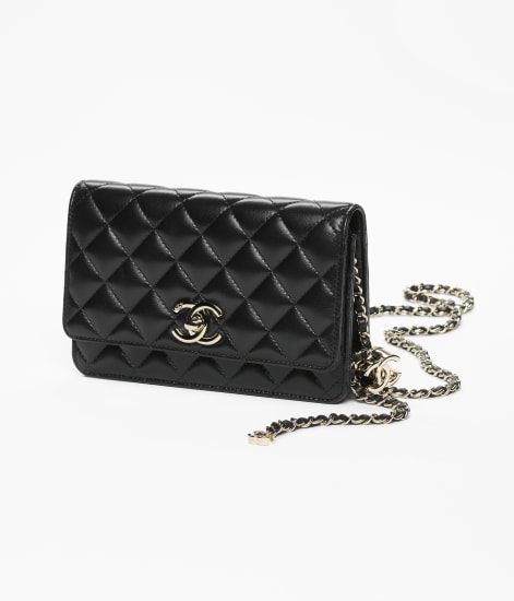 チェーン ウォレット - スモール レザー グッズ — ファッション | CHANEL