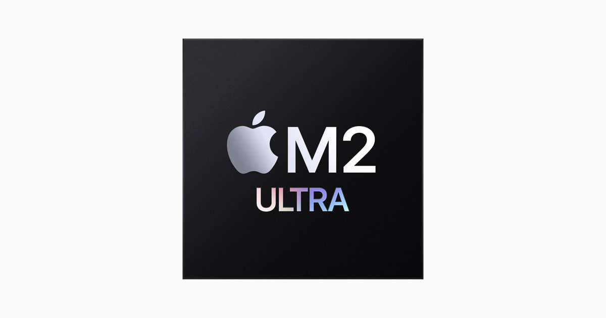 Apple、M2 Ultraを発表 - Apple (日本)