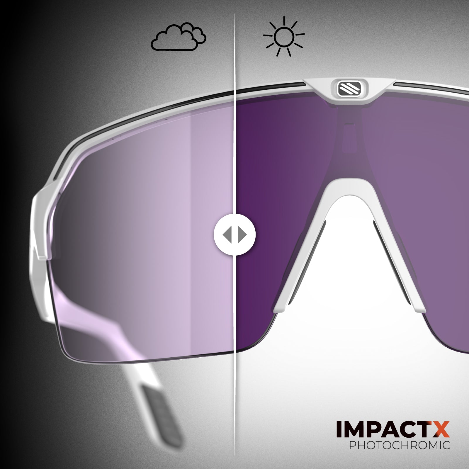 Spinshield Air Crystal Lilac - ML Gold | Rudy Project