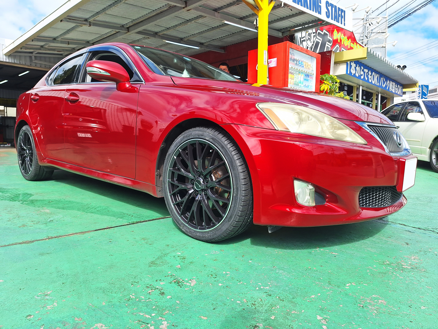 レクサス IS250 Precious HM-1 18×7.5J ZEETEX 225/40R18｜ホイール