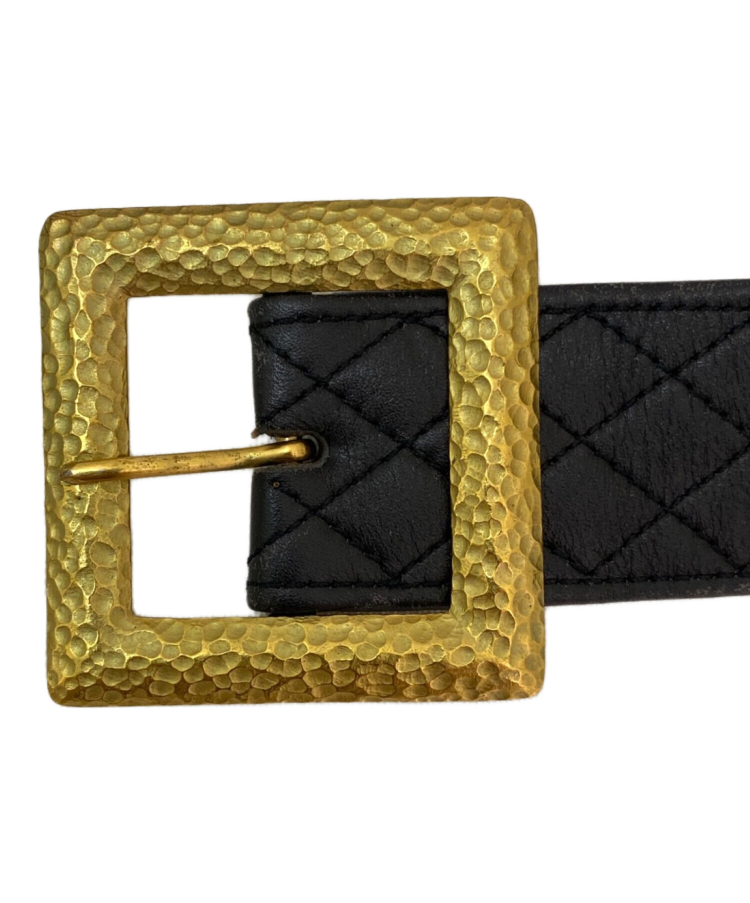 中古・古着通販】CHANEL (シャネル) マトラッセチェーンレザーベルト