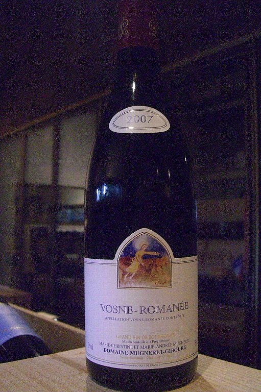 ヴォーヌロマネ・ミュニュレ・ジブール(現ジョルジュ・ミュニュレ