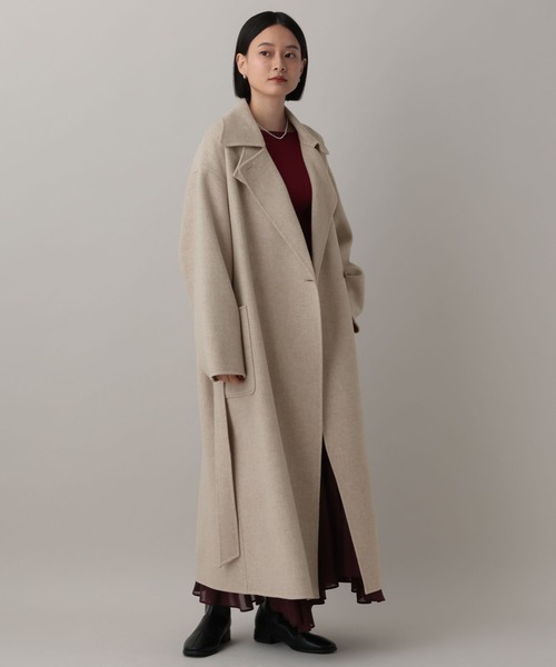 A part by（アパートバイ） ステンカラーコート コート カシープ3WAY