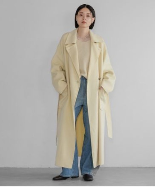 A part by（アパートバイ） ステンカラーコート コート カシープ3WAY