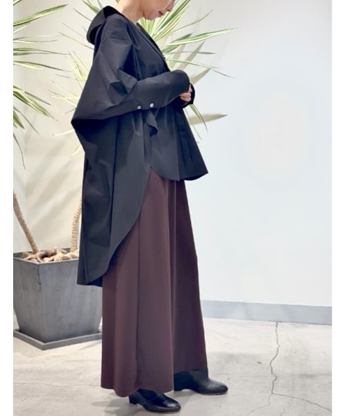 LE PHIL（ル フィル） ブラウス シャツ オーバーサイズロングカフス