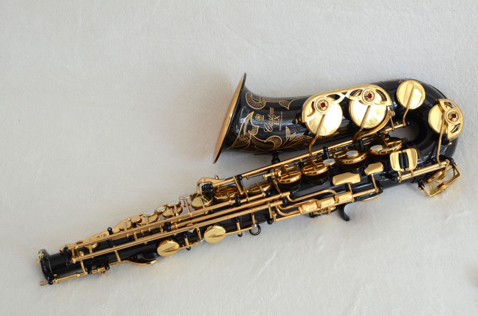 Yamaha Custom YAS-875EX Black Lacquer Alto Saxophone – GETASAX