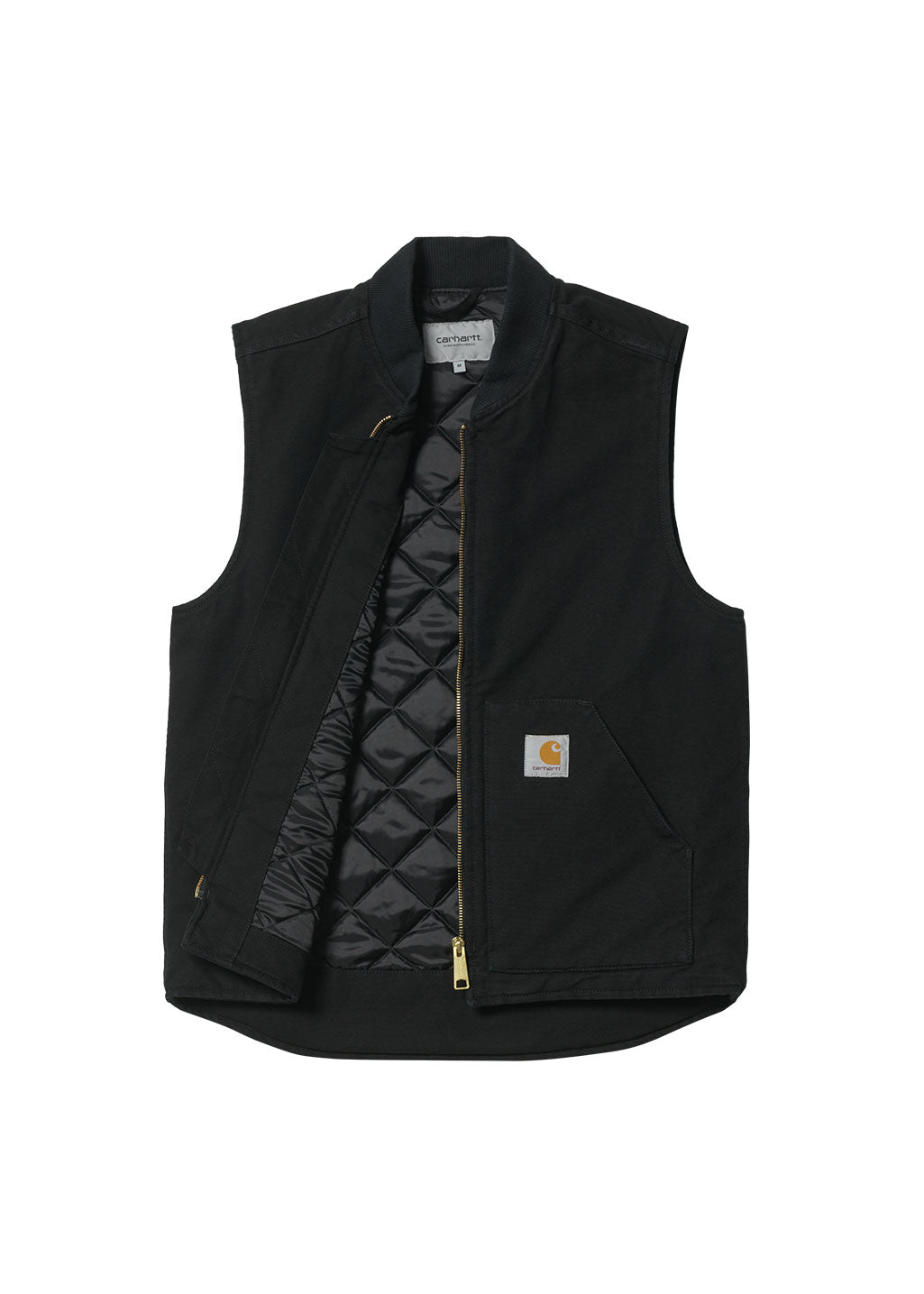 Carhartt WIP - Classic Vest - Black Rinsed | Hardpressed Print