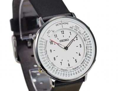 Seiko Metronome White Unisex Adult Watch - SMW006A for sale online