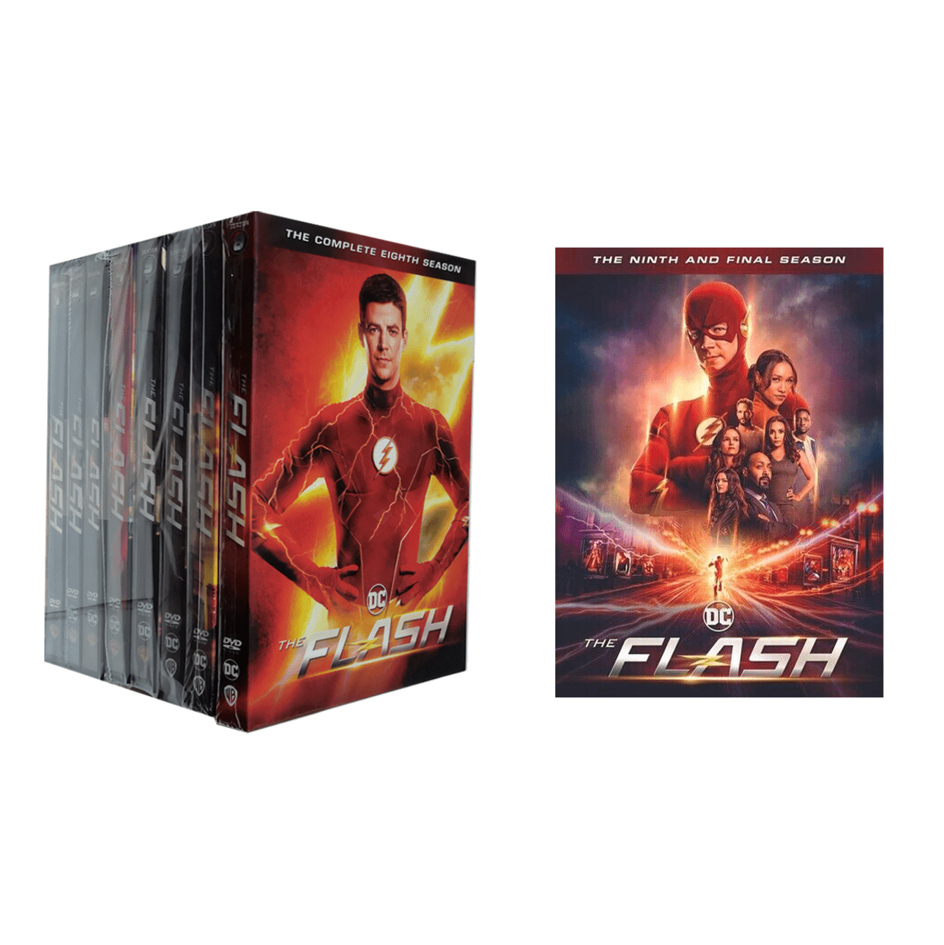 The Flash TV Show: Complete Series Seasons 1-9 Full Set (DVD) DC