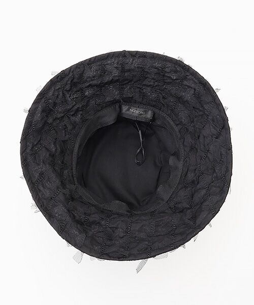 チュールリボン刺繍バケツハット （ハット）｜INGEBORG / インゲボルグ