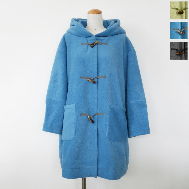 KELEN (ケレン) ミドル コート ダッフルデザイン フリース コクーン