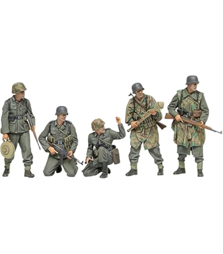 Amazon | 1/35 白兵戦WW-I イギリス兵 ドイツ兵 塹壕ミニジオラマ付