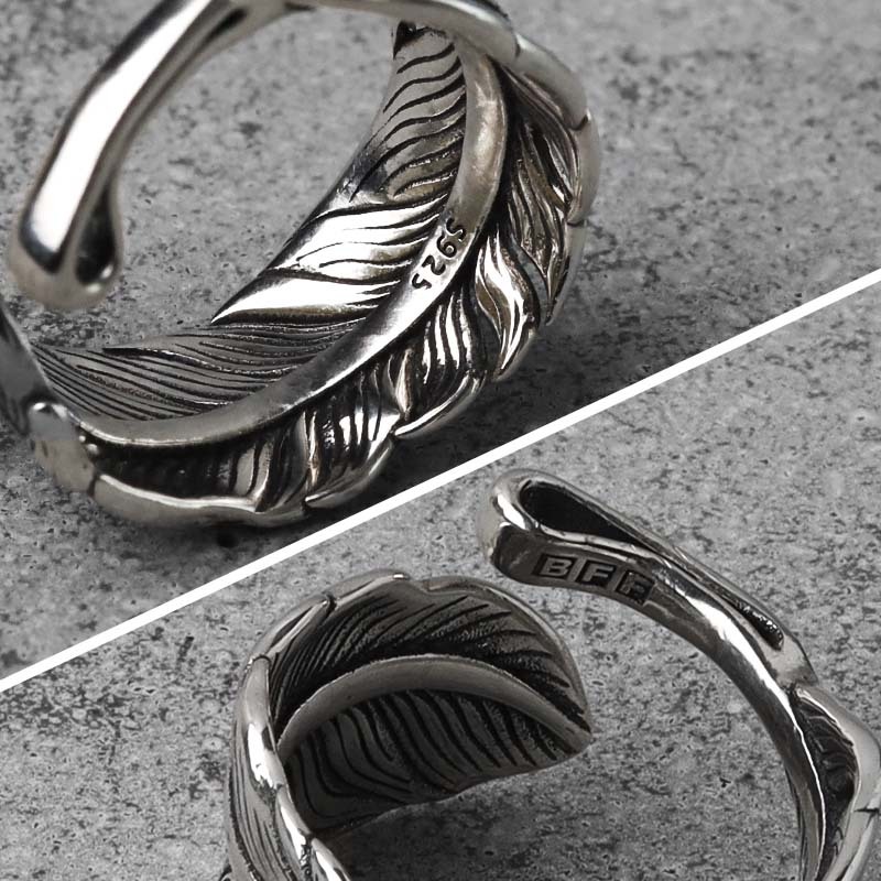 BFF ブランド フェザーリング メンズ 指輪 シルバー925 ネイティブ