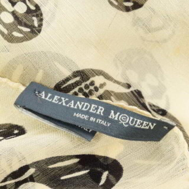 Alexander McQueen - Alexander McQueen スカル プリント シルク