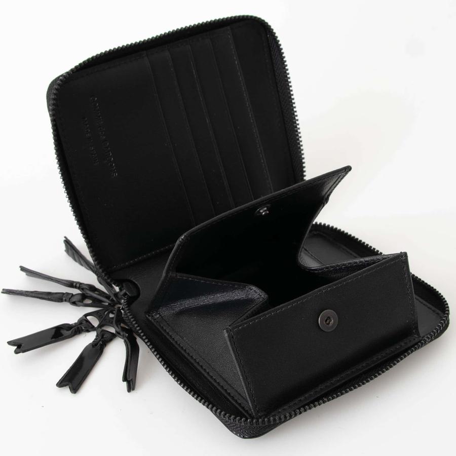 COMME des GARCONS コムデギャルソン DES 財布 二つ折り財布 ブラック