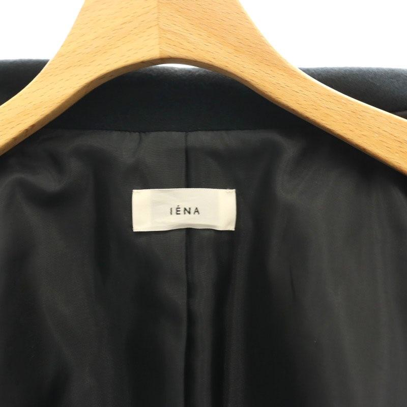 イエナ IENA ビーバートラペーズコート ステンカラー ロング ウール 36