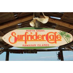 ハレイワサーフボードレンタル（サインボード） ハワイ Haleiwa 木製