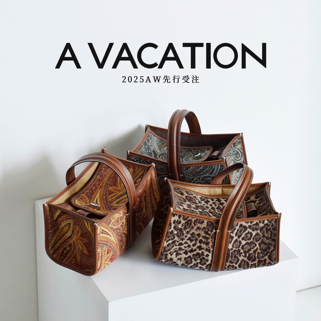 今季も素敵なラインナップ。A VACATION(ア ヴァケーション) - Piu di
