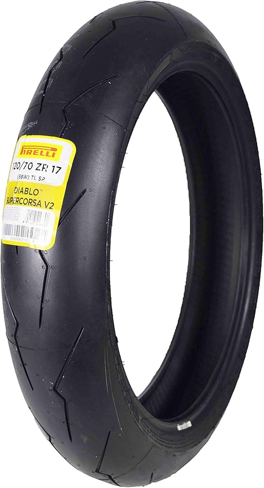 Pirelli Diablo Super Corsa SP 120/70 R17 58W Tubeless Tyre, Front