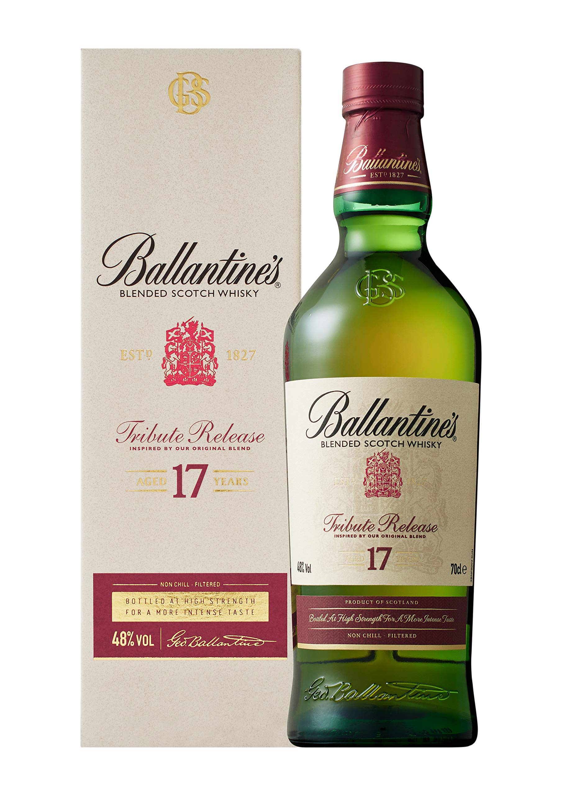 Amazon.co.jp: バランタイン 17年 トリビュートリリース 700ml ギフト