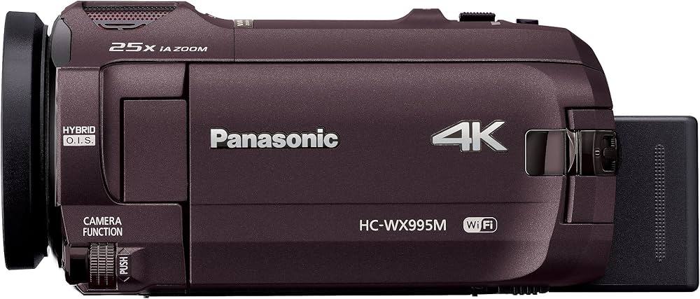 Amazon.co.jp: Panasonic 4K Video Camera WX995M 64GB Wipe Recording