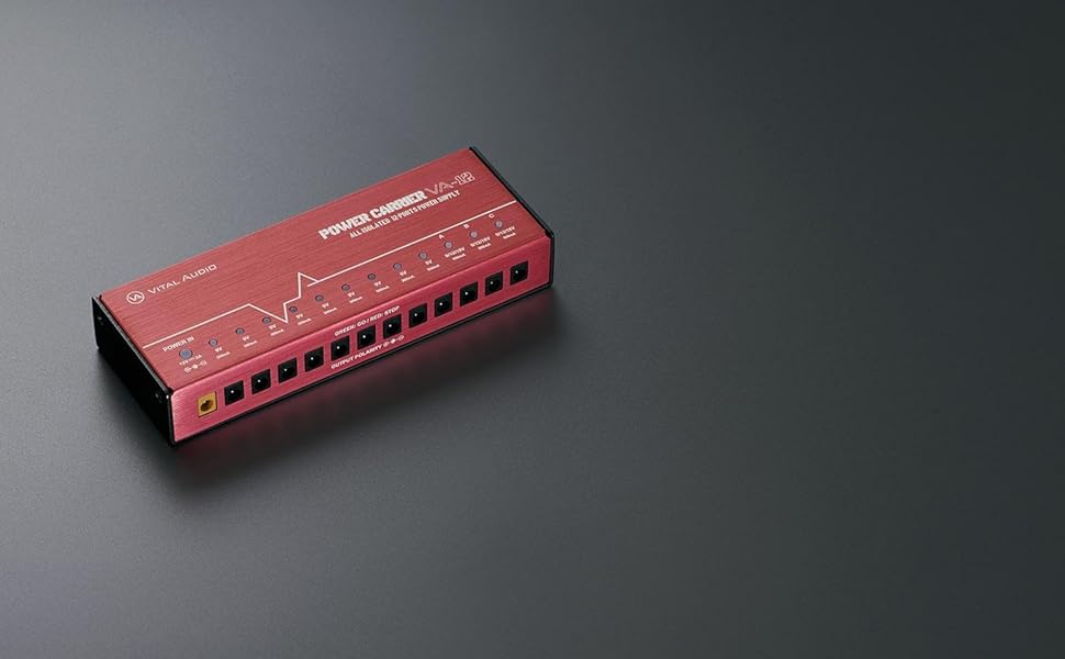 Amazon.co.jp: Vital Audio POWER CARRIER VA-12 エフェクトペダル用