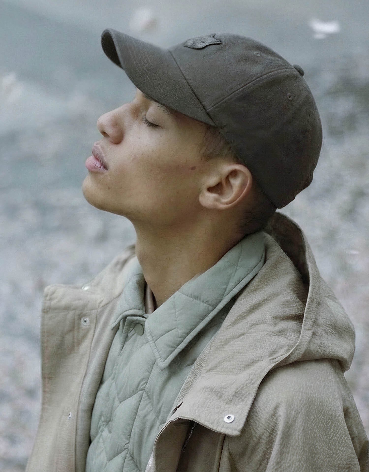 メゾン キツネ スリムカット ジャパン ブラック デニム | Maison Kitsuné