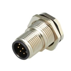 3M™ 産業用M12コネクタ パネルマウント オス型コネクタ 3N508-A00F-S08