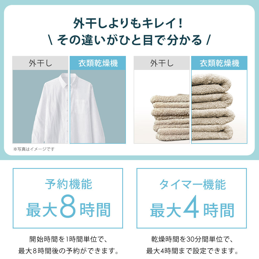 5年延長保証付き】 Sun Ruck 乾きくん 衣類乾燥機 3kg 小型