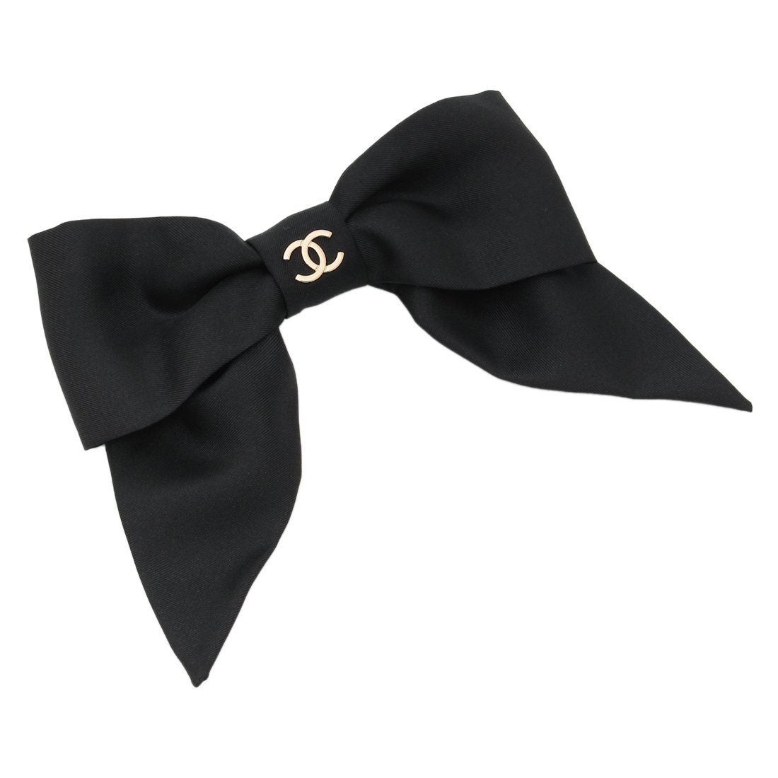 シャネル CHANEL バレッタ ボウバレッタ リボンモチーフ CCマーク ココ