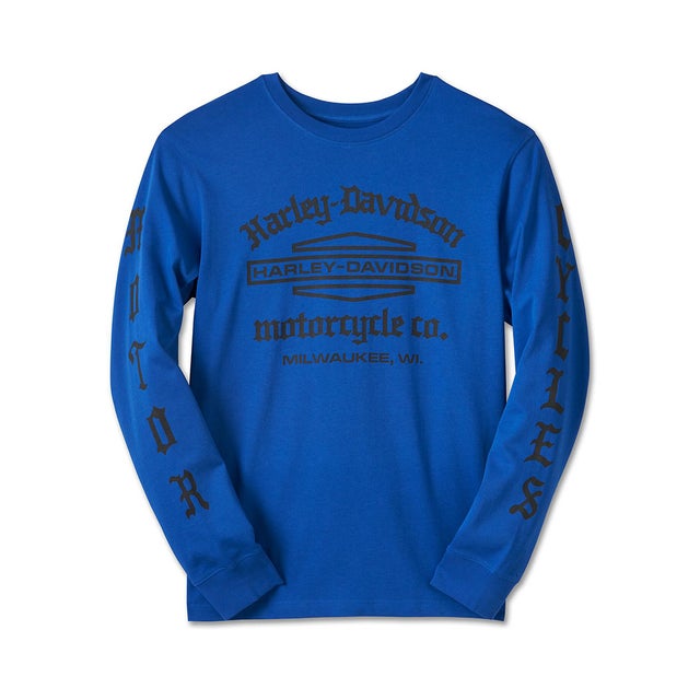 スカル・ロングスリーブTシャツ -ハーレーダビッドソン公式オンライン