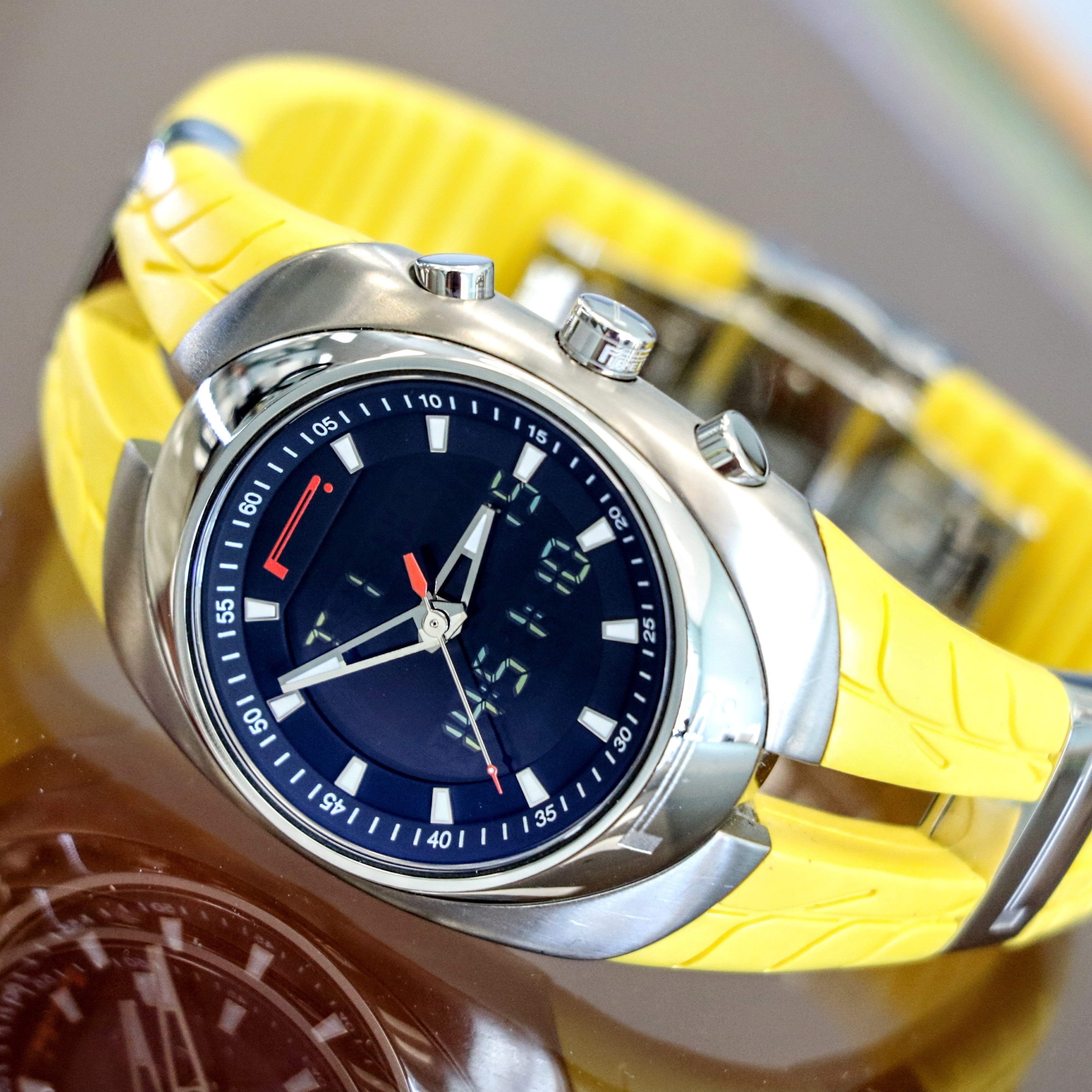 PIRELLI PZero Tempo Watch Analog & Digital Chronograph Wristwatch