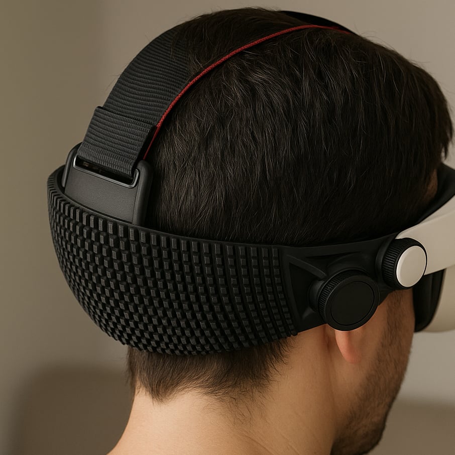 HMD シリコンメッシュ・ストラップ for Quest 2 | Eliteストラップ