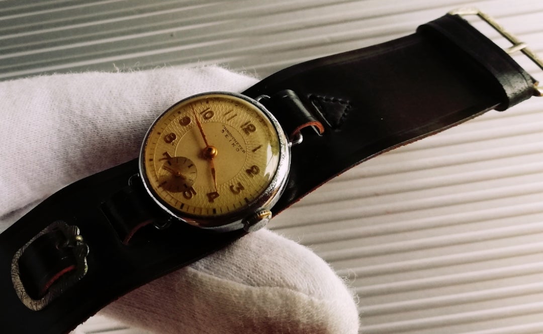 戦前 国産腕時計『SEIKO CHRONOMETER』と「筋トレ」と「食の改善」変更
