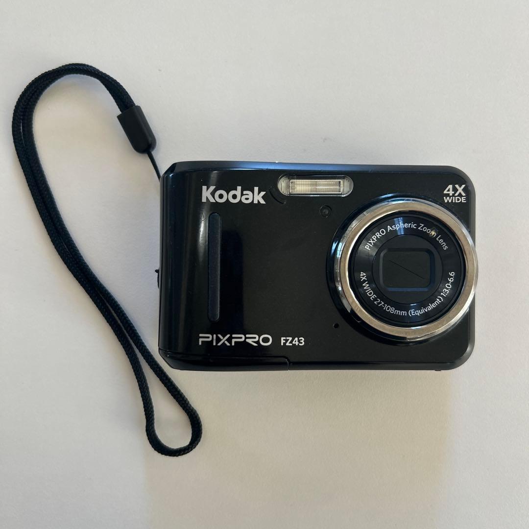 Kodak PIXPRO FZ43 コンパクトデジタルカメラ Amazon.com : Kodak PIXPRO Friendly Zoom FZ43-BK 16MP Digital