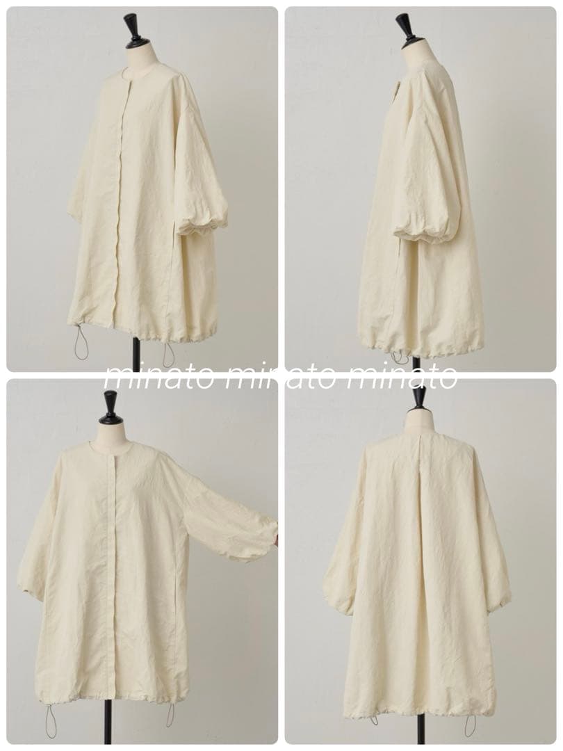 はるちゃんまま様専用 新品タグ付 ビアズリー リネンポリバルーン袖