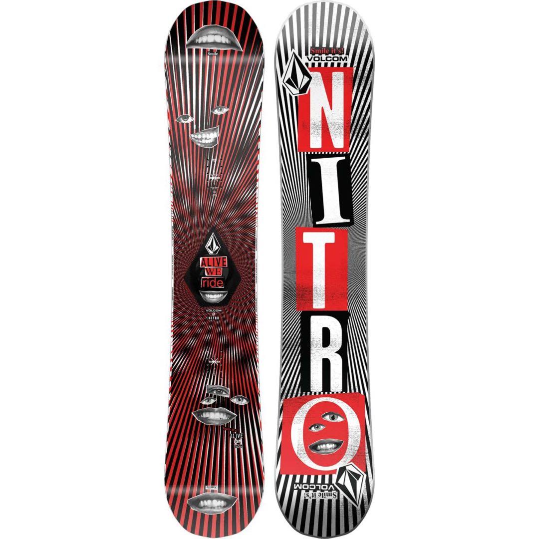 【レア新品】VOLCOM x NITRO スノーボード 155cm スノボ Nitro Alternator x Volcom Snowboard 2026 | evo