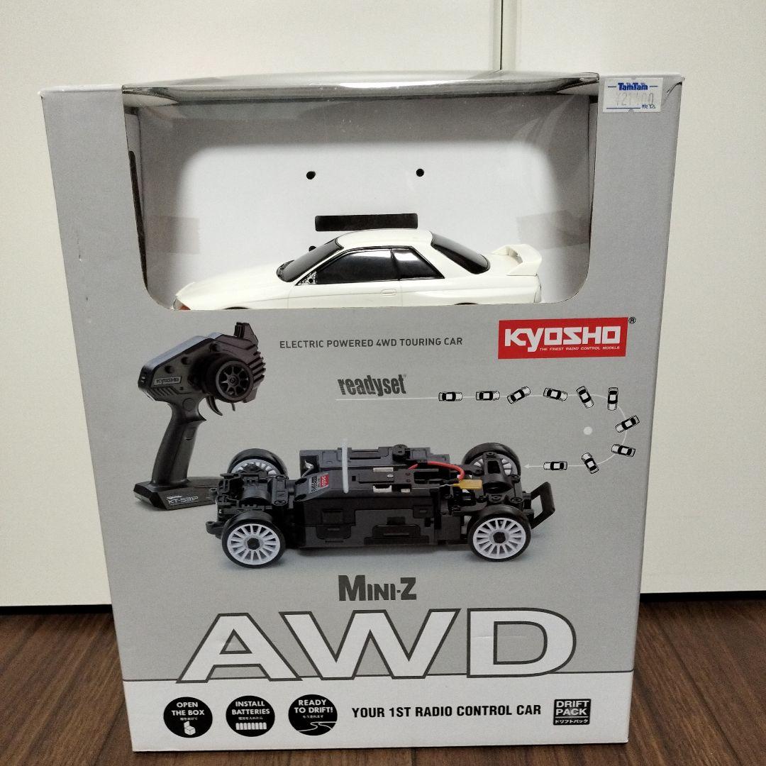 京商(KYOSYO)　ミニッツAWD　GT-R R32 ホワイト　動作確認済 京商 ミニッツAWD 日産 スカイライン GT-R N1仕様 (R32) ホワイト