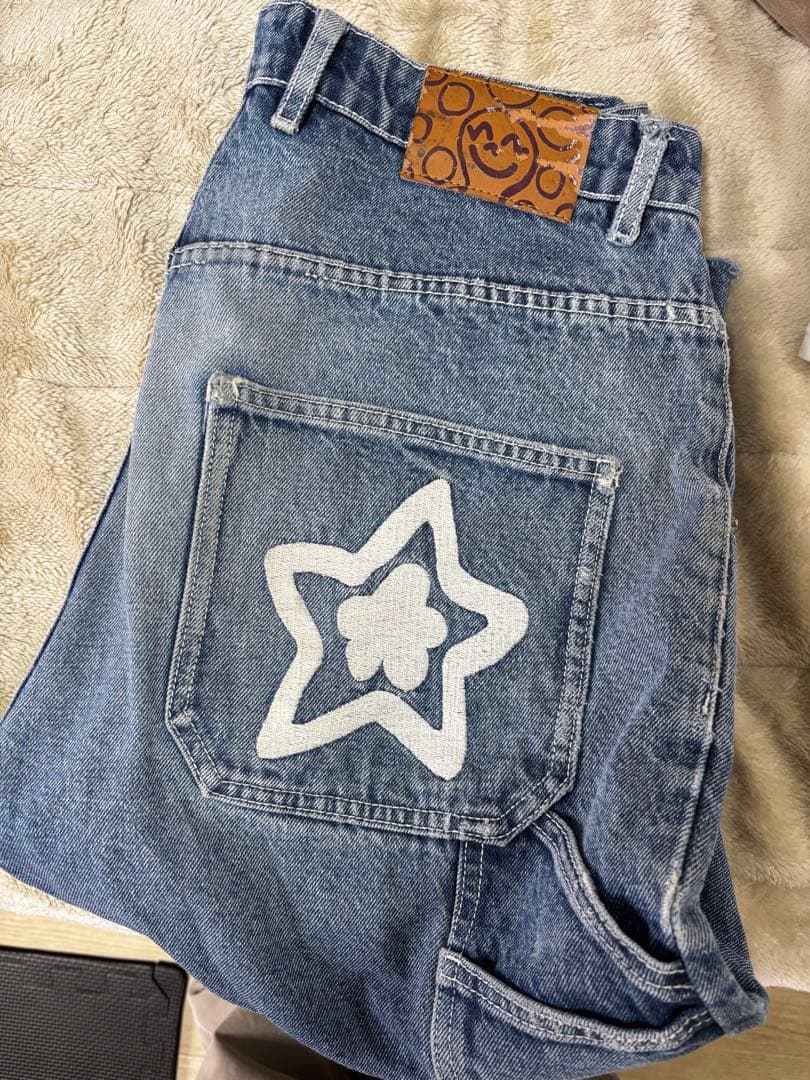 ⭐️年始特価⭐️ スターチーム　デニムショートパンツ　34 2026年最新】スターチーム ハーフパンツの人気アイテム - メルカリ