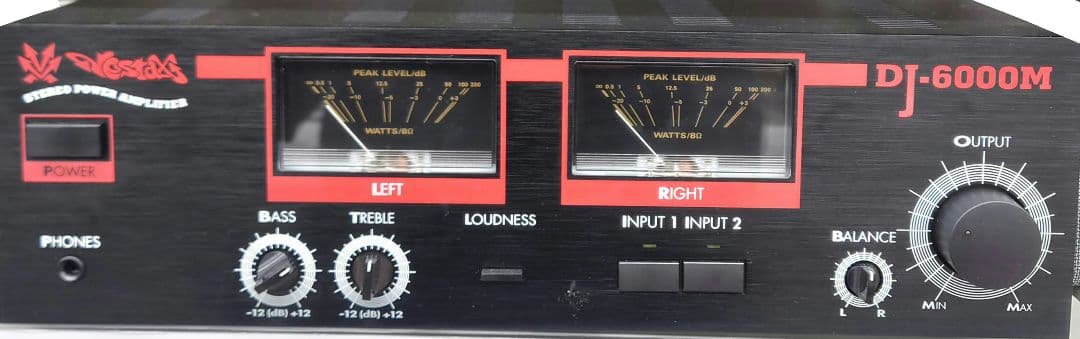 □【レア・300W】VESTAX 　DJ-6000M パワーアンプ □【レア・300W】VESTAX DJ-6000M パワーアンプ - メルカリ