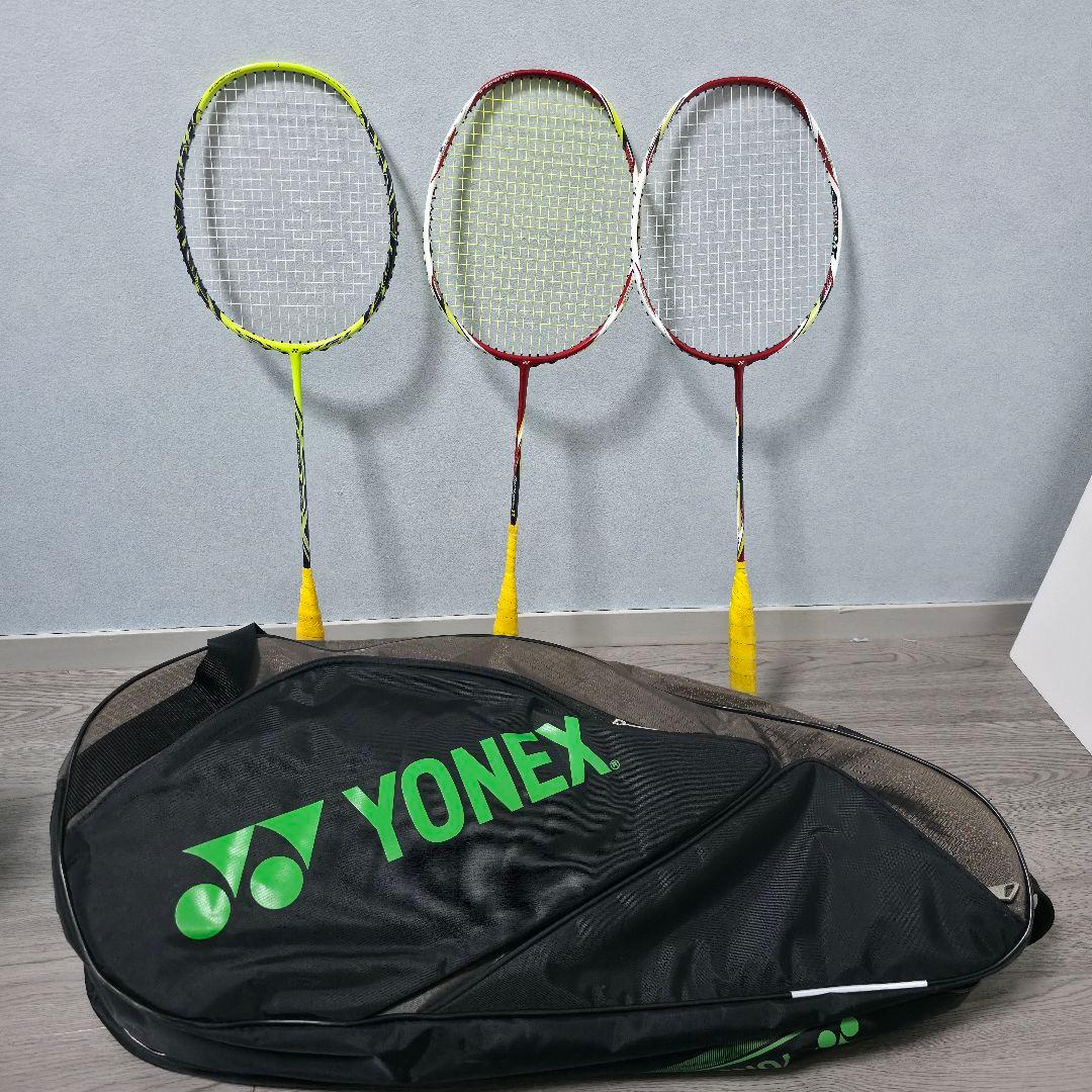 【名器3本】YONEX アークセイバー11×2 Zスピード バッグ付 セット YONEX（ヨネックス） バドミントン ラケット アークセイバー3 ARC3