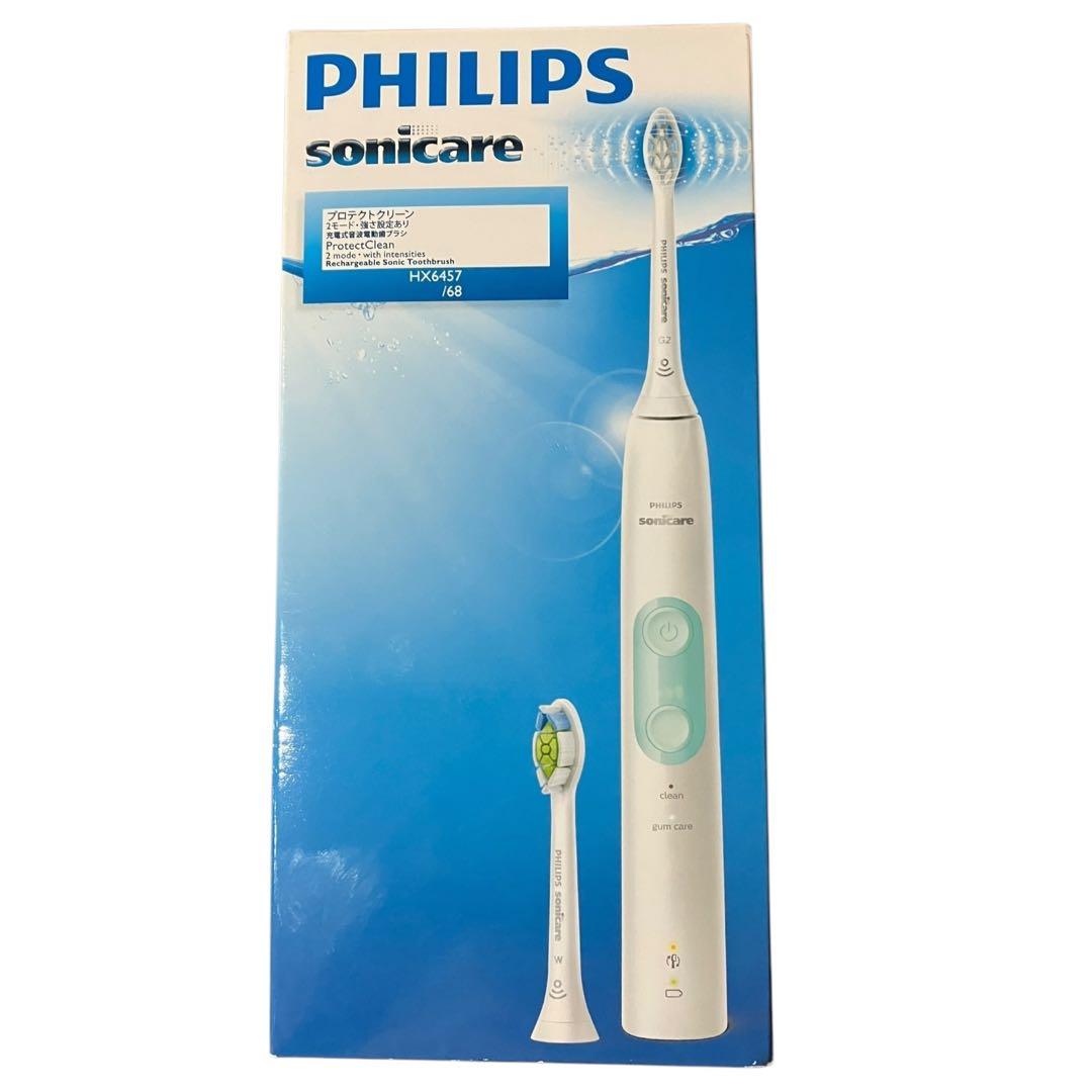 PHILIPS Sonicare HX6457/68 電動歯ブラシ本体 Amazon | フィリップス ソニッケアー プロテクトクリーン プラス 電動