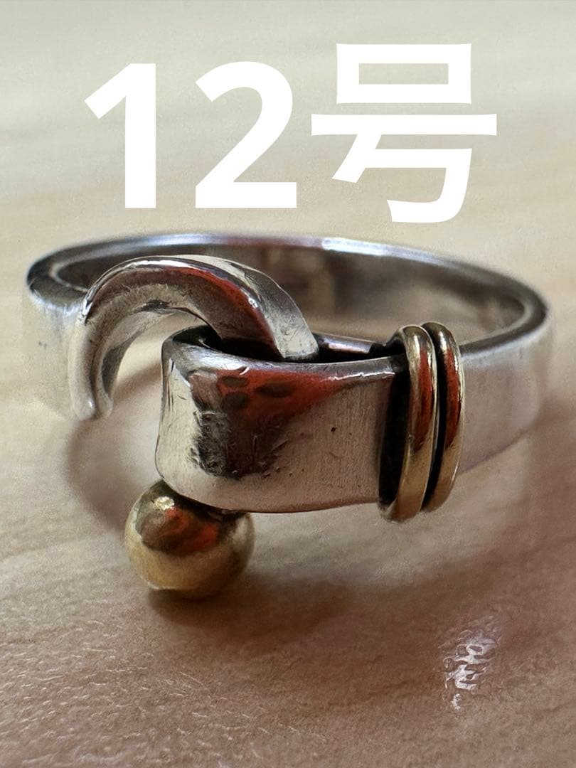 Tiffany&Co.ティファニー　フックアンドアイ　リング　925/750 Tiffany&Co. ティファニー フックアンドアイ リング 925/750
