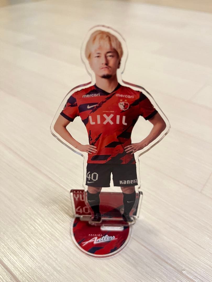 鹿島アントラーズ　鈴木優磨選手　アクリルスタンド 鹿島アントラーズ 鈴木優磨選手 アクリルスタンド 鹿島アントラーズ