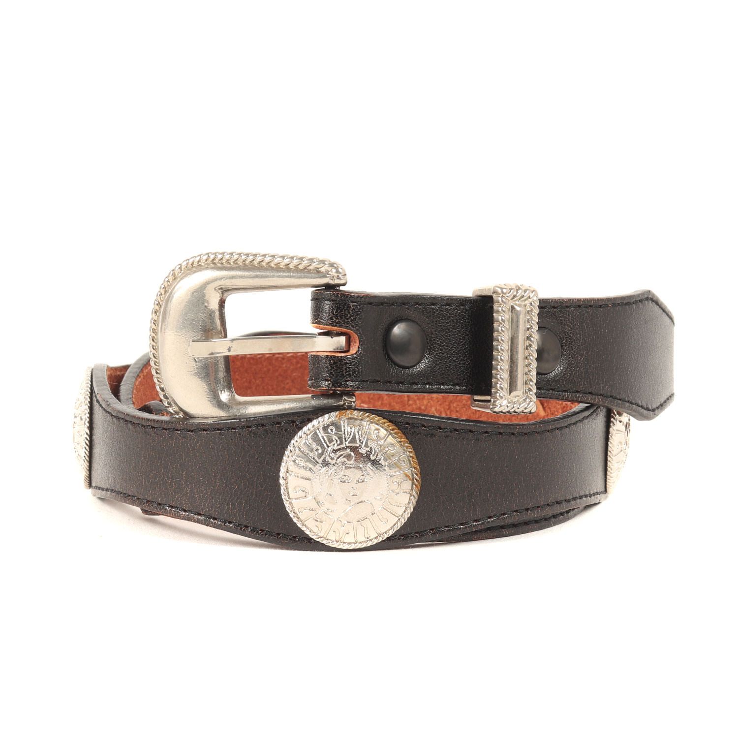 HYSTERIC GLAMOUR メタルバックル ベルト ホワイトバックル HYSTERIC